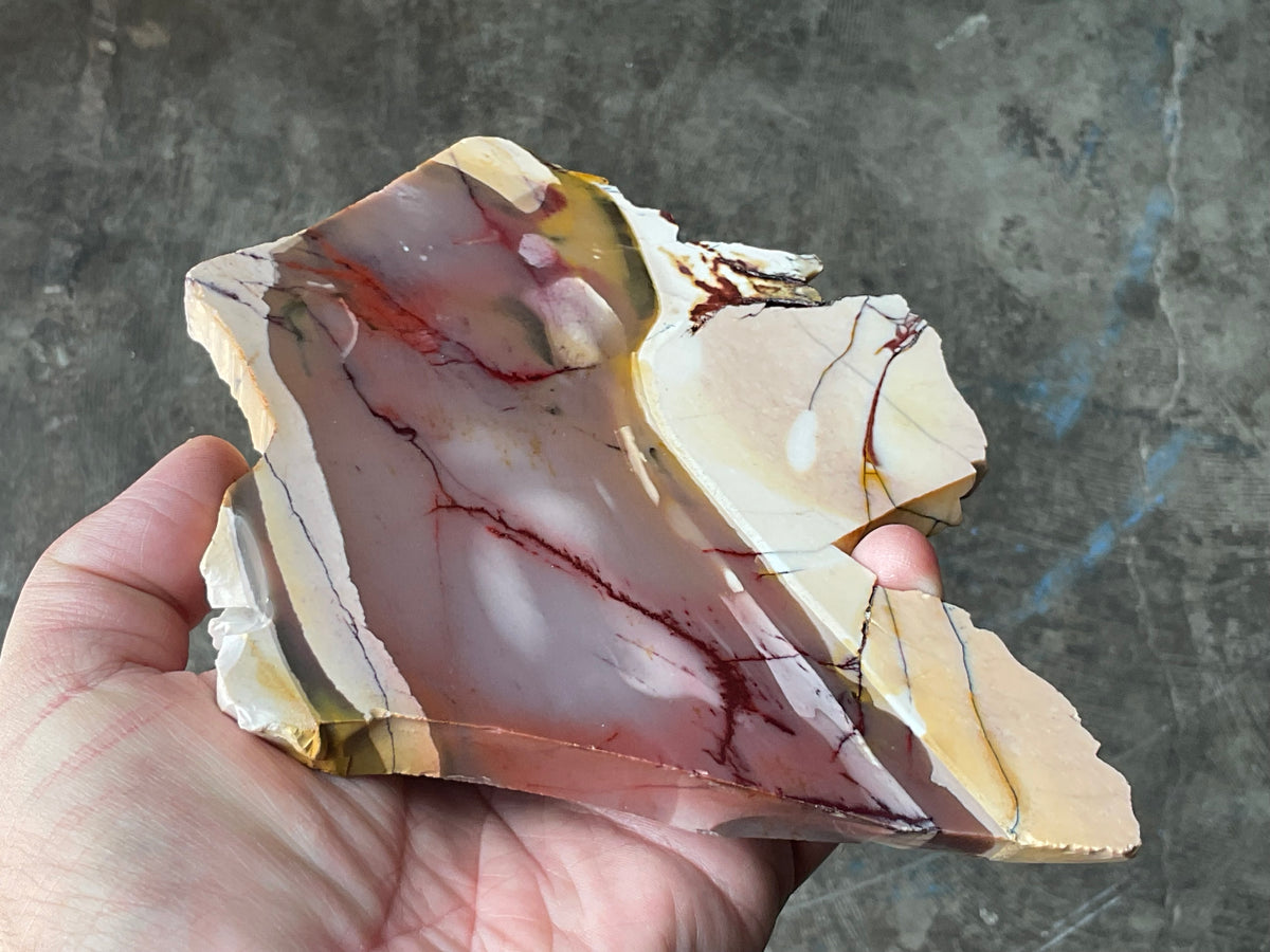 334g Polished Mookaite Slab