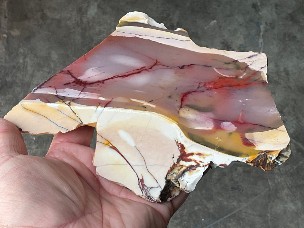 334g Polished Mookaite Slab