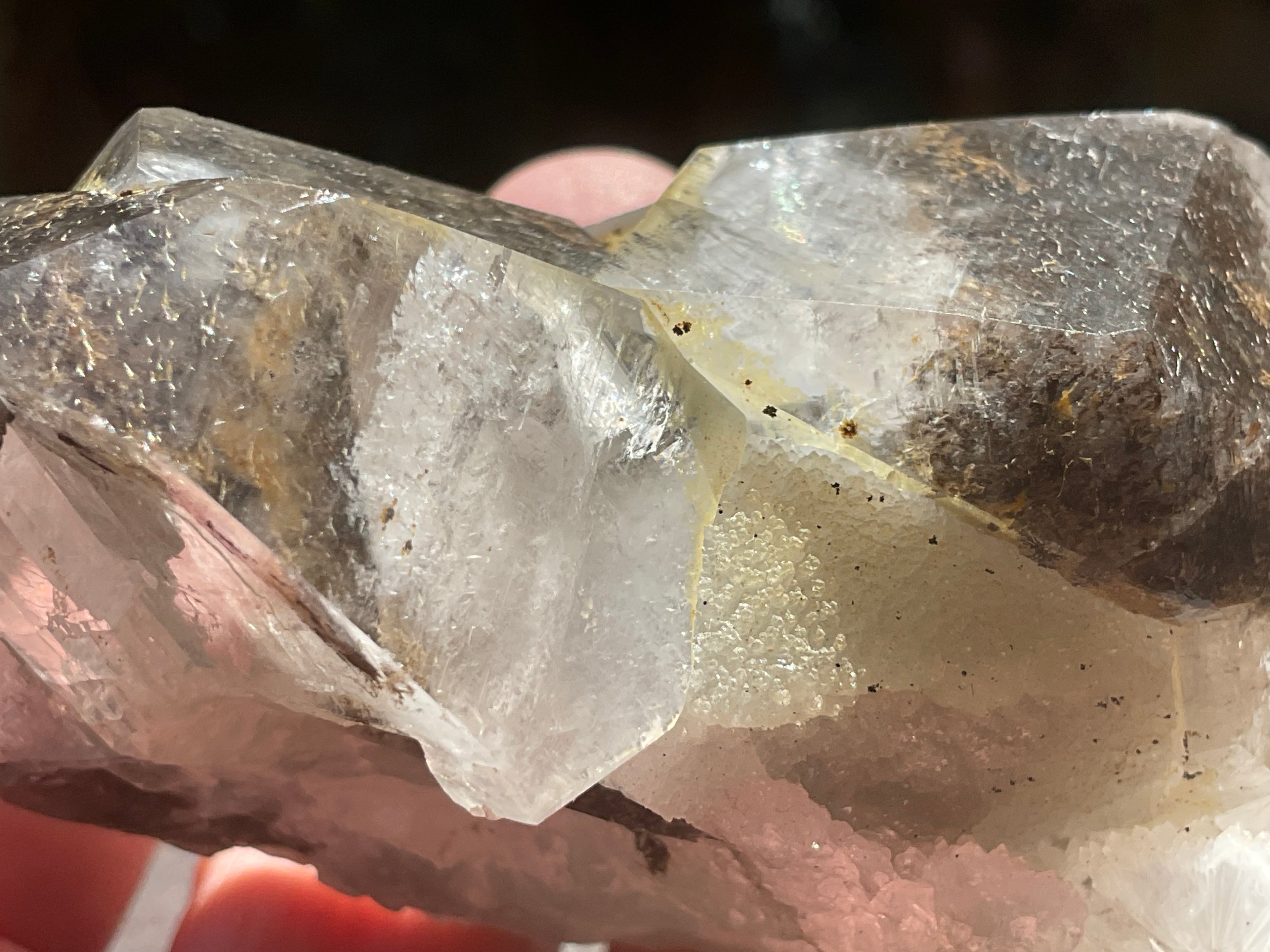 228g Dendritic Dog Tooth Calcite specimen from Fujian, China