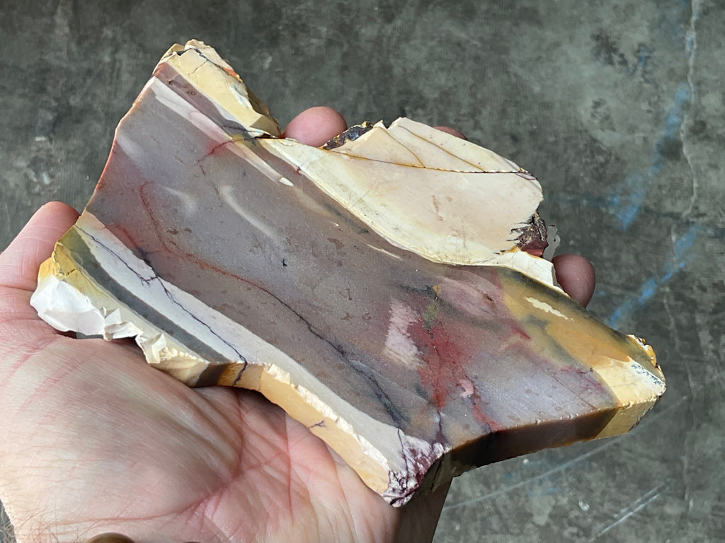 334g Polished Mookaite Slab