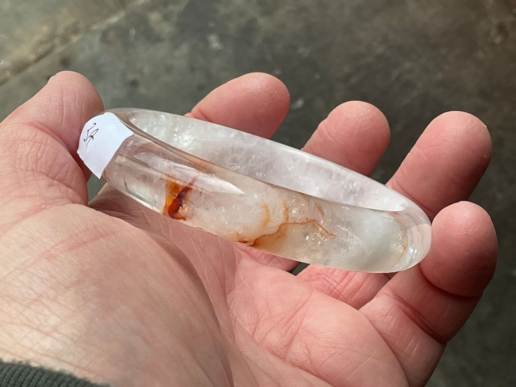 61mm Fire Quartz Solid Bangle 3A