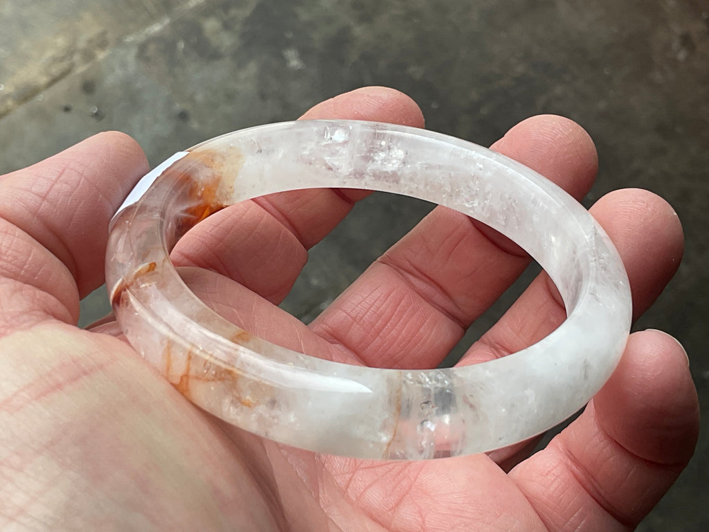 61mm Fire Quartz Solid Bangle 3A