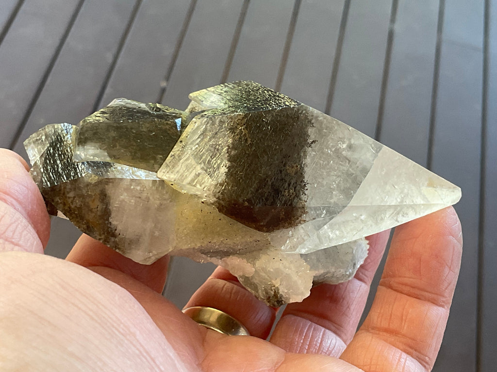 228g Dendritic Dog Tooth Calcite specimen from Fujian, China