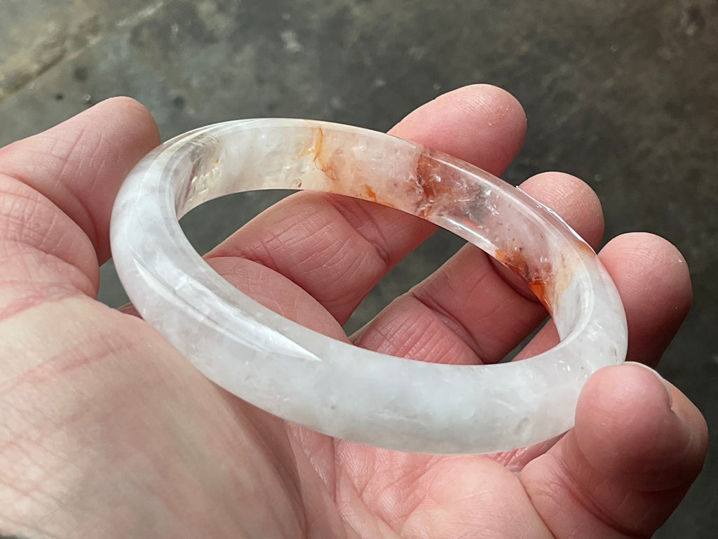 61mm Fire Quartz Solid Bangle 3A