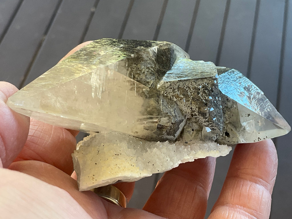 228g Dendritic Dog Tooth Calcite specimen from Fujian, China