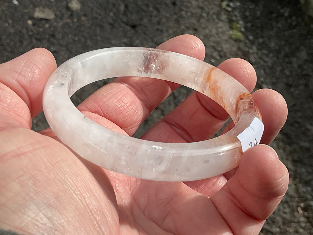 61mm Fire Quartz Solid Bangle 3A