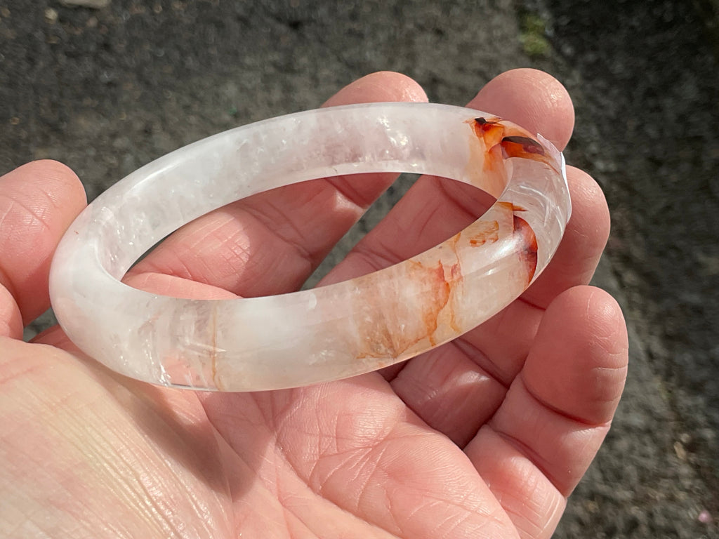 61mm Fire Quartz Solid Bangle 3A