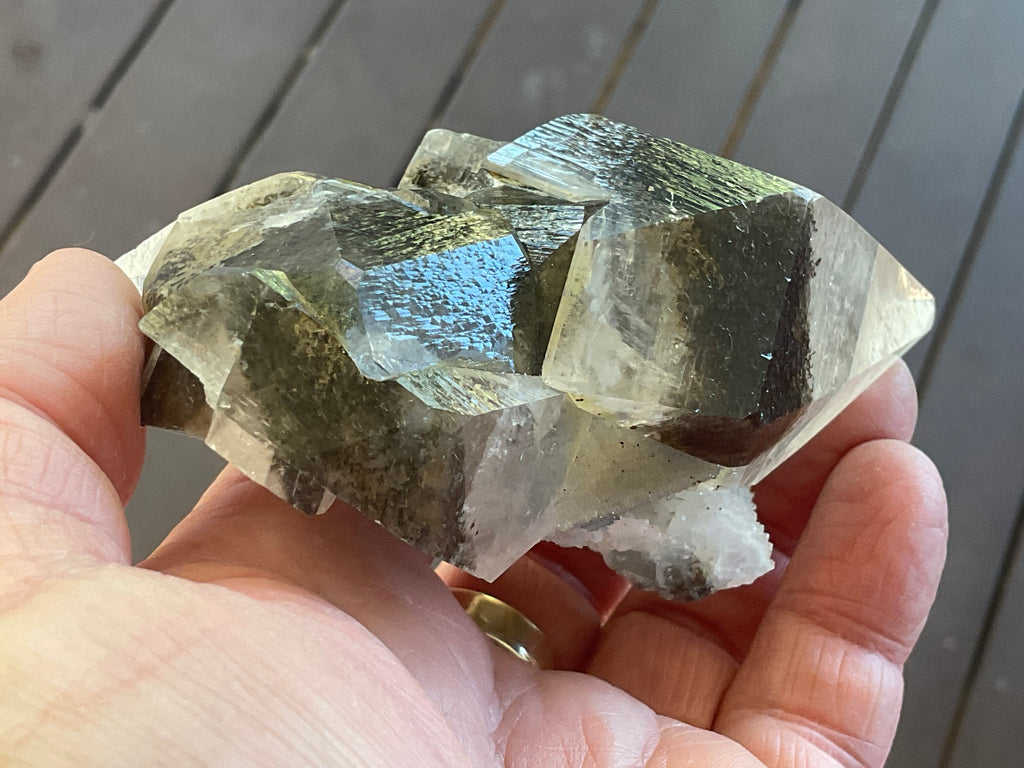 228g Dendritic Dog Tooth Calcite specimen from Fujian, China