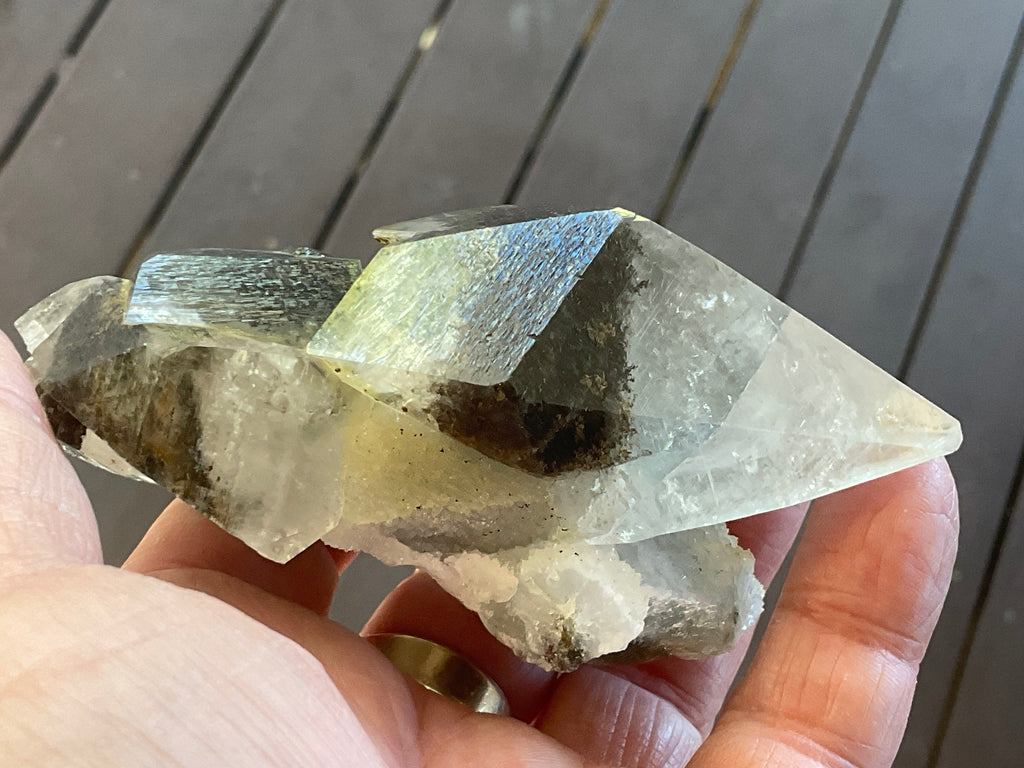 228g Dendritic Dog Tooth Calcite specimen from Fujian, China