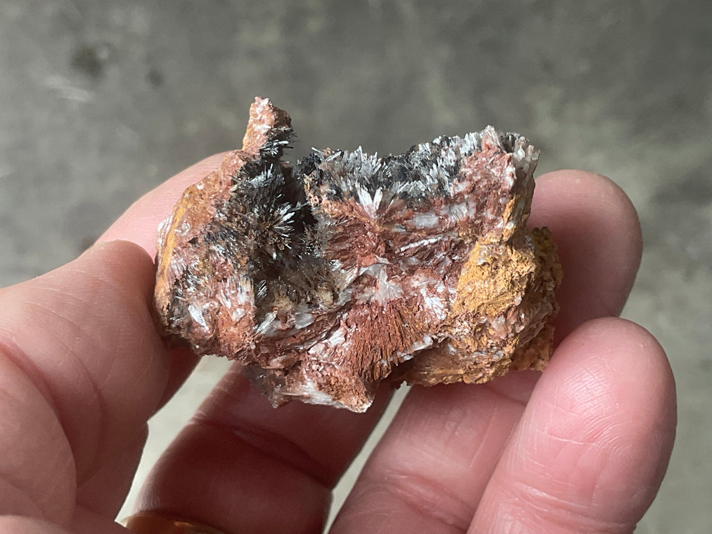 46g Scholzite with Cryptomelane Specimen A from South Australia