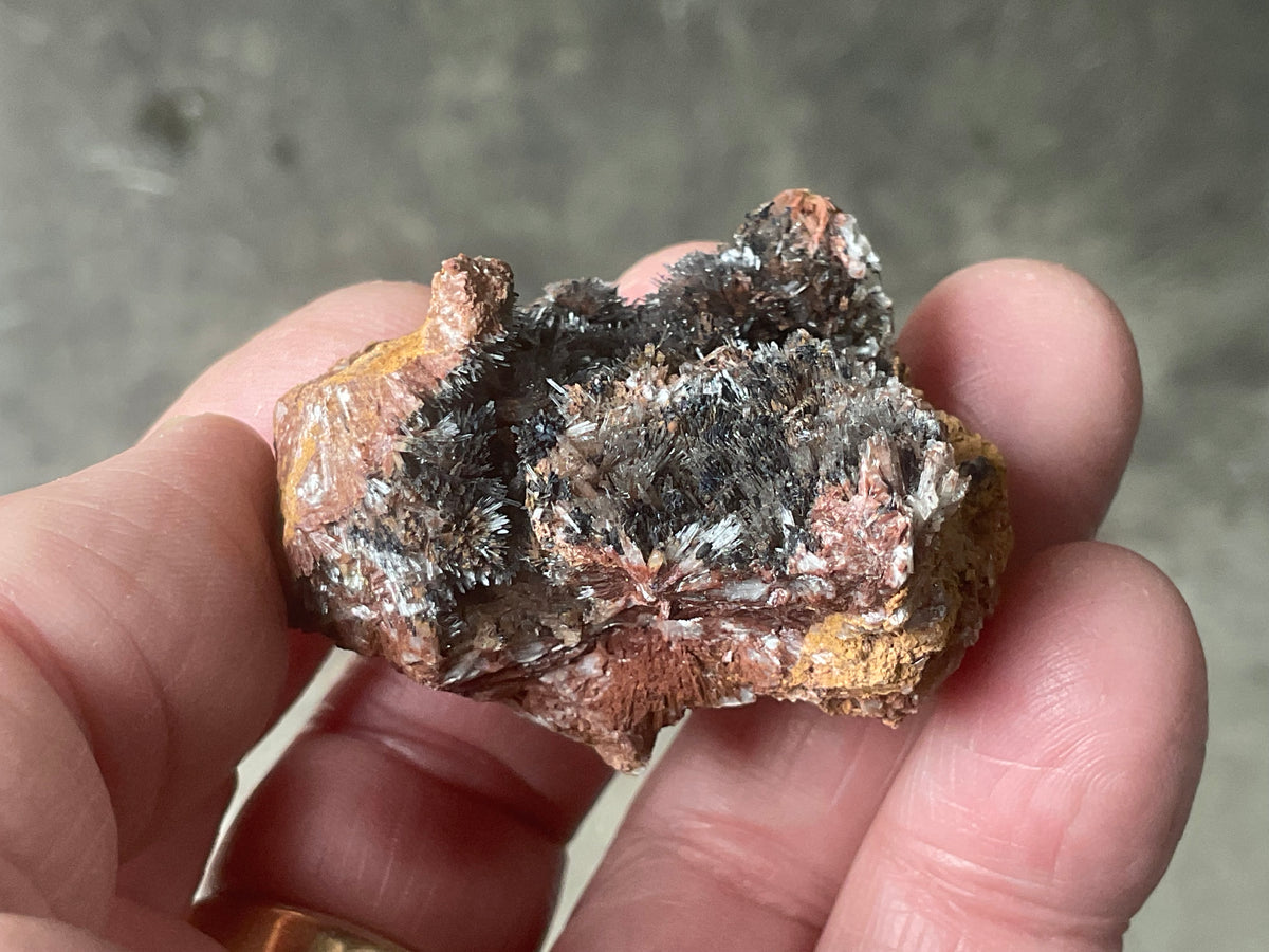 46g Scholzite with Cryptomelane Specimen A from South Australia