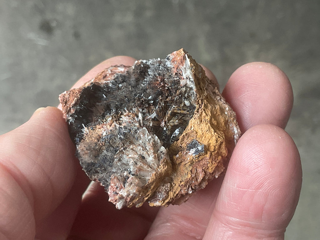 46g Scholzite with Cryptomelane Specimen A from South Australia