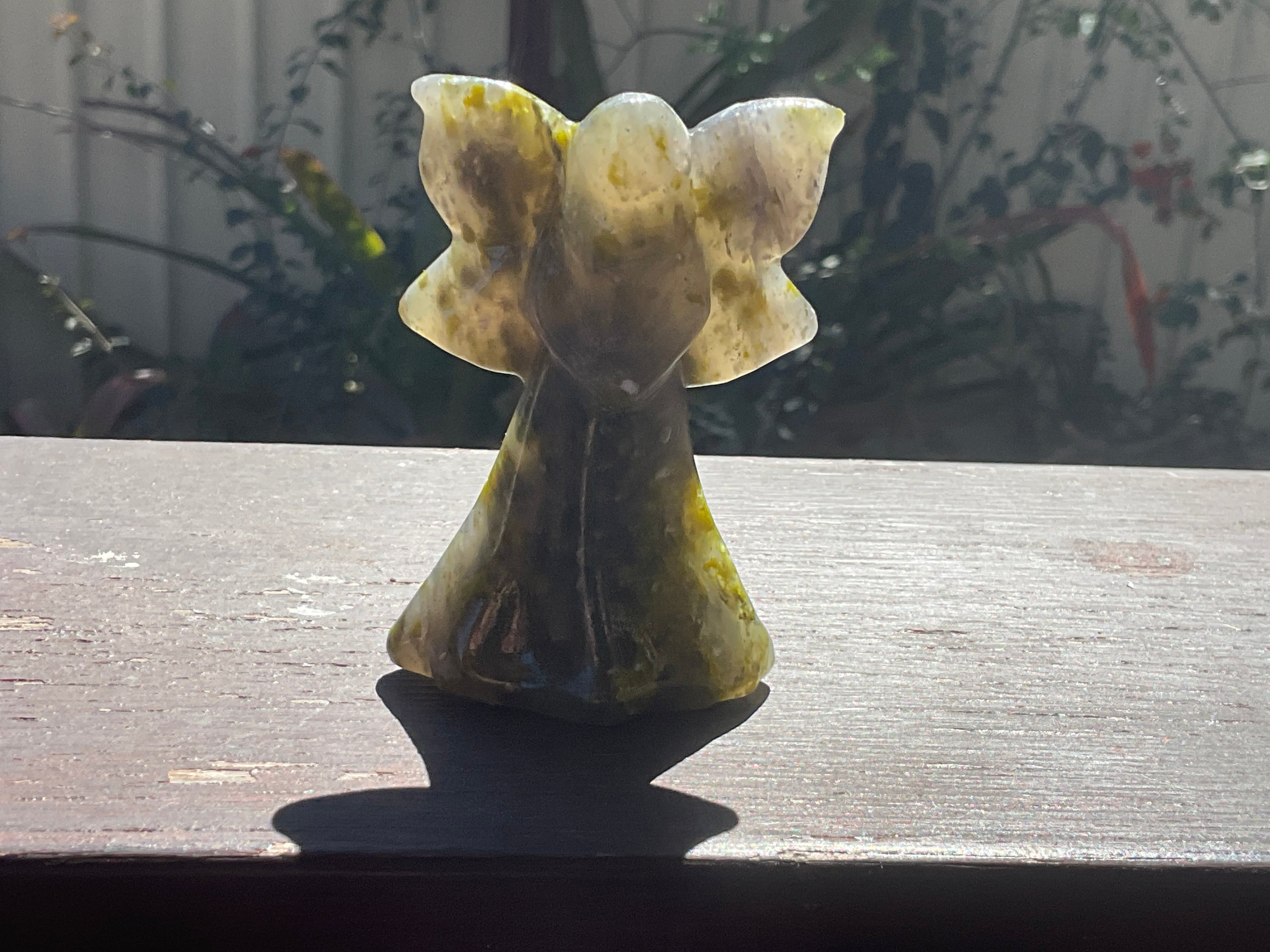106g Chlorite Included Quartz Angel