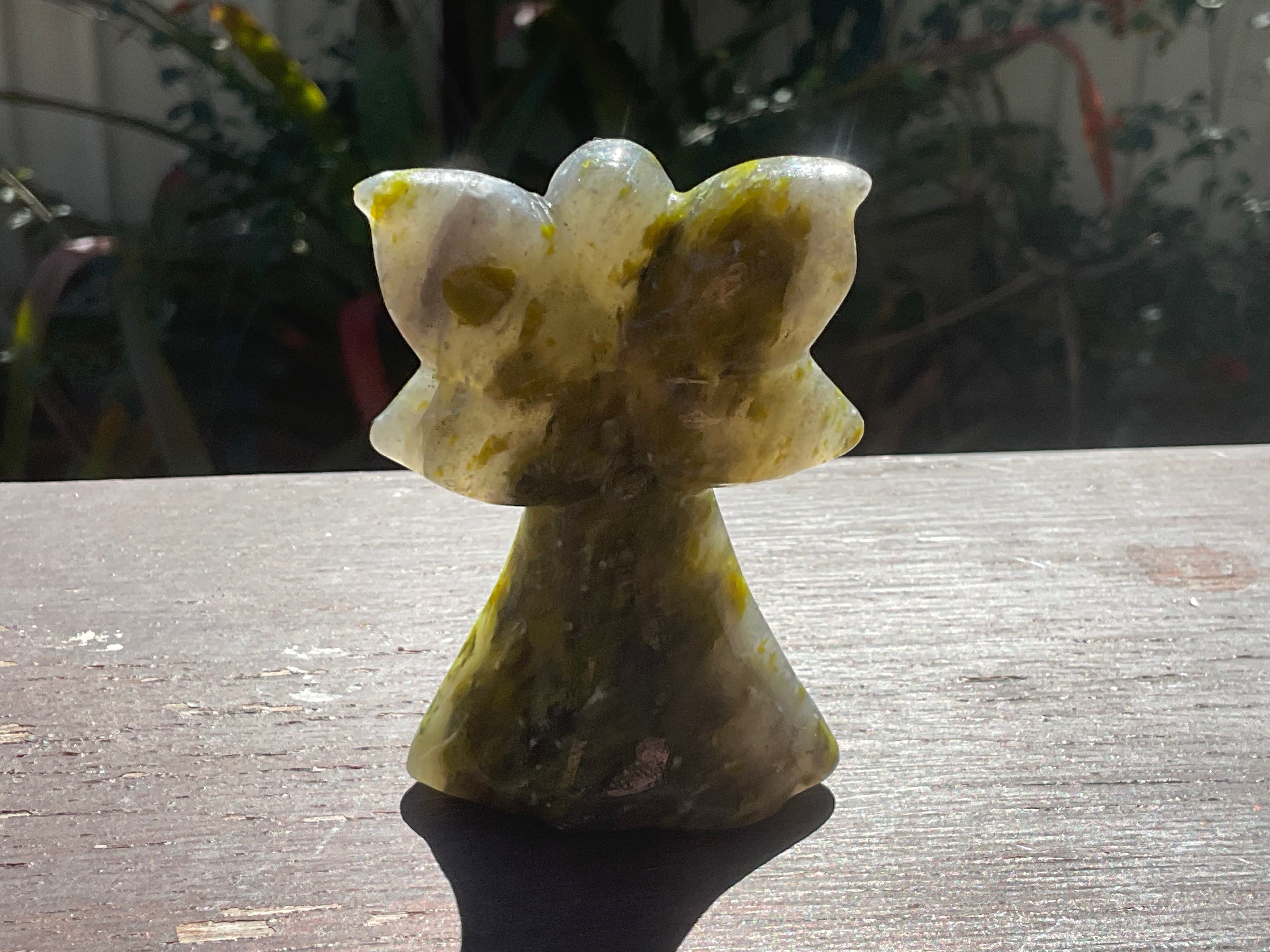 106g Chlorite Included Quartz Angel