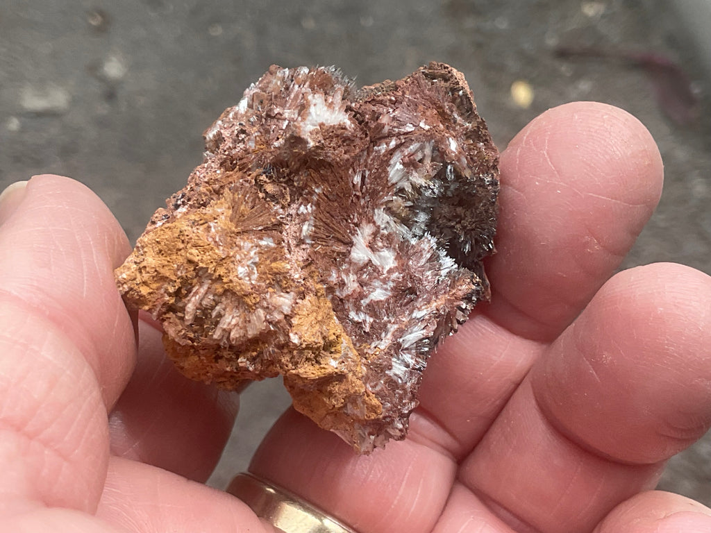 46g Scholzite with Cryptomelane Specimen A from South Australia