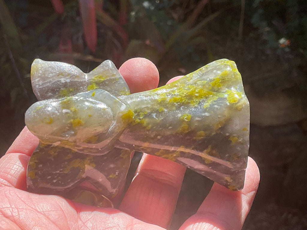 106g Chlorite Included Quartz Angel