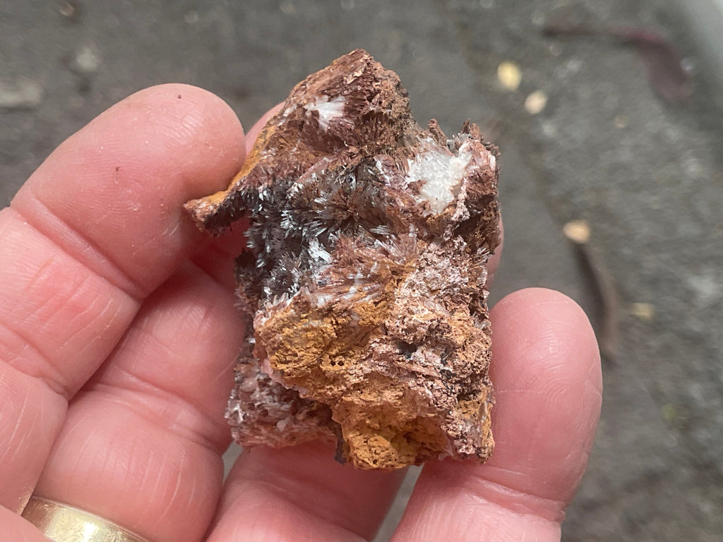 46g Scholzite with Cryptomelane Specimen A from South Australia