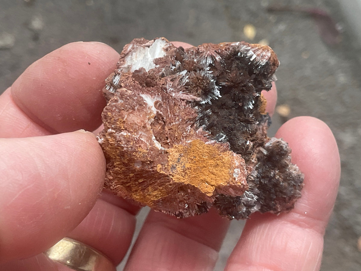 46g Scholzite with Cryptomelane Specimen A from South Australia