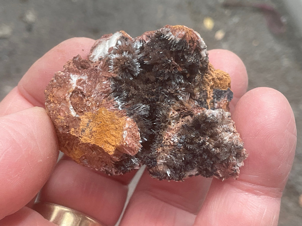 46g Scholzite with Cryptomelane Specimen A from South Australia