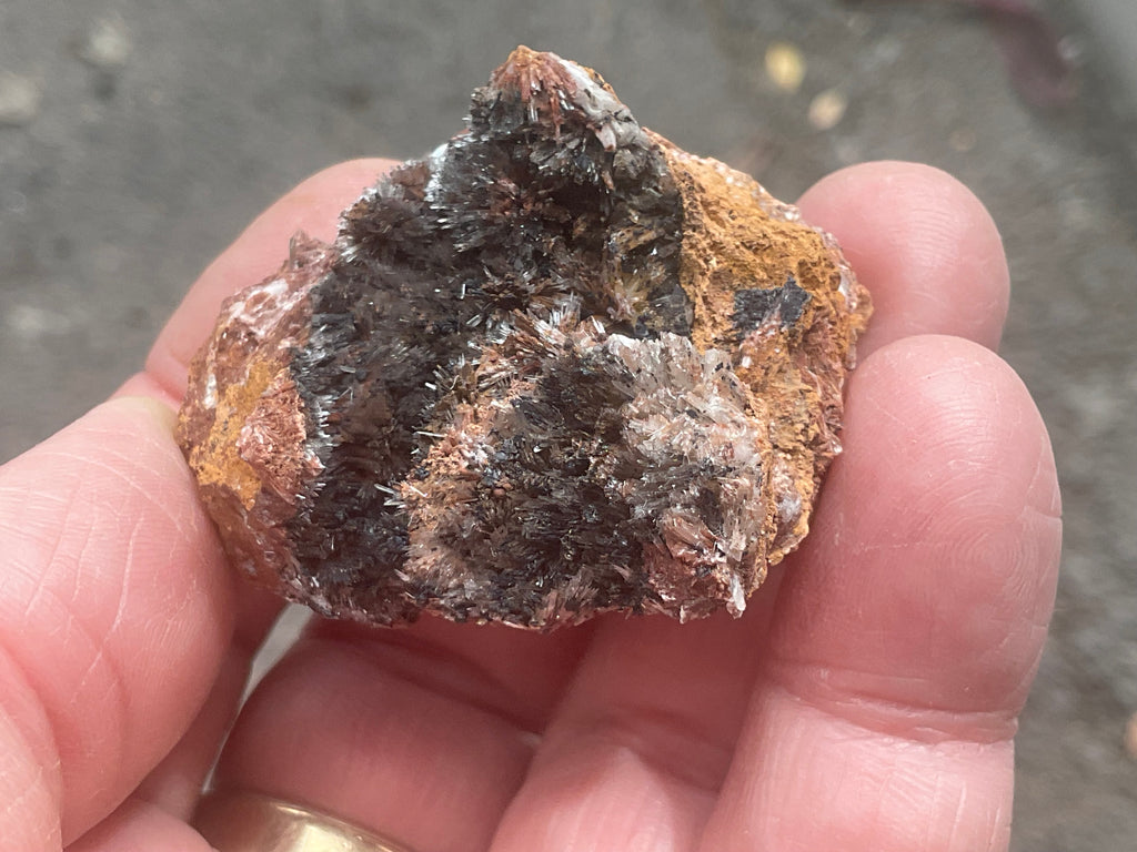 46g Scholzite with Cryptomelane Specimen A from South Australia