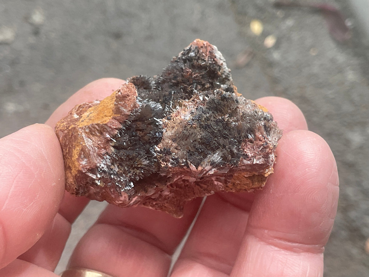 46g Scholzite with Cryptomelane Specimen A from South Australia