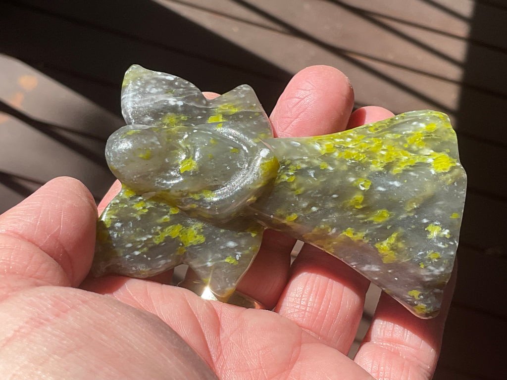 106g Chlorite Included Quartz Angel