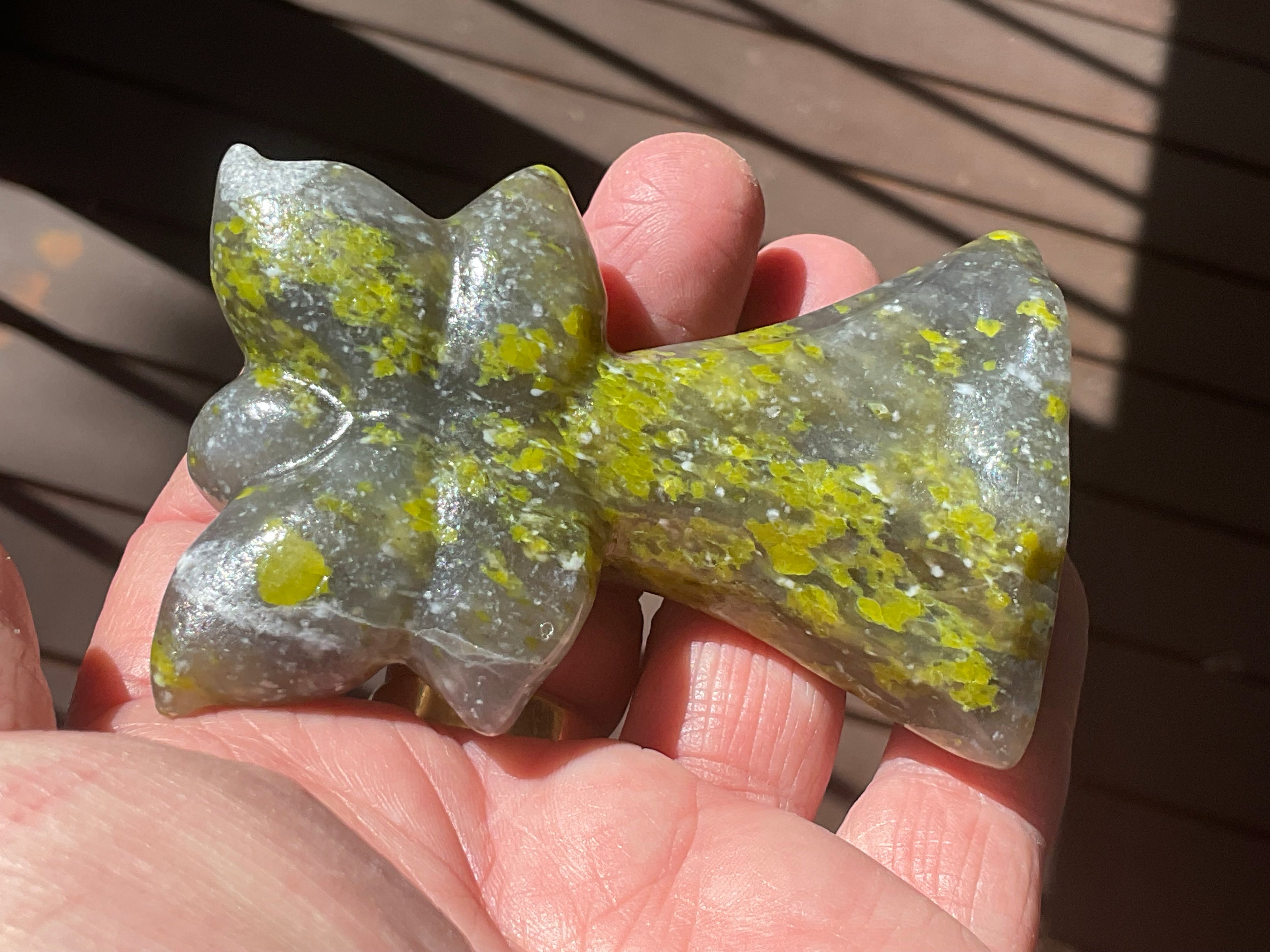 106g Chlorite Included Quartz Angel