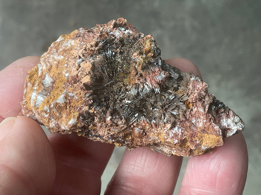 54g Scholzite with Cryptomelane Specimen B from South Australia