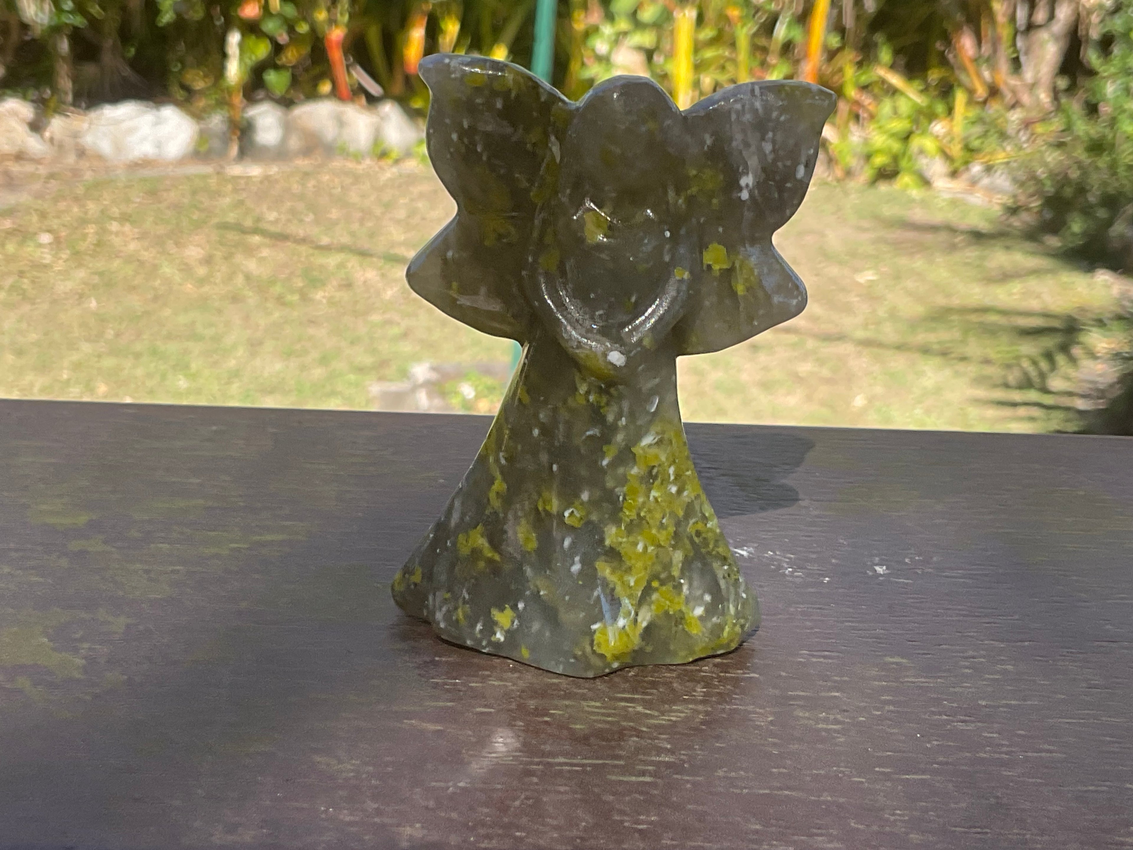 106g Chlorite Included Quartz Angel