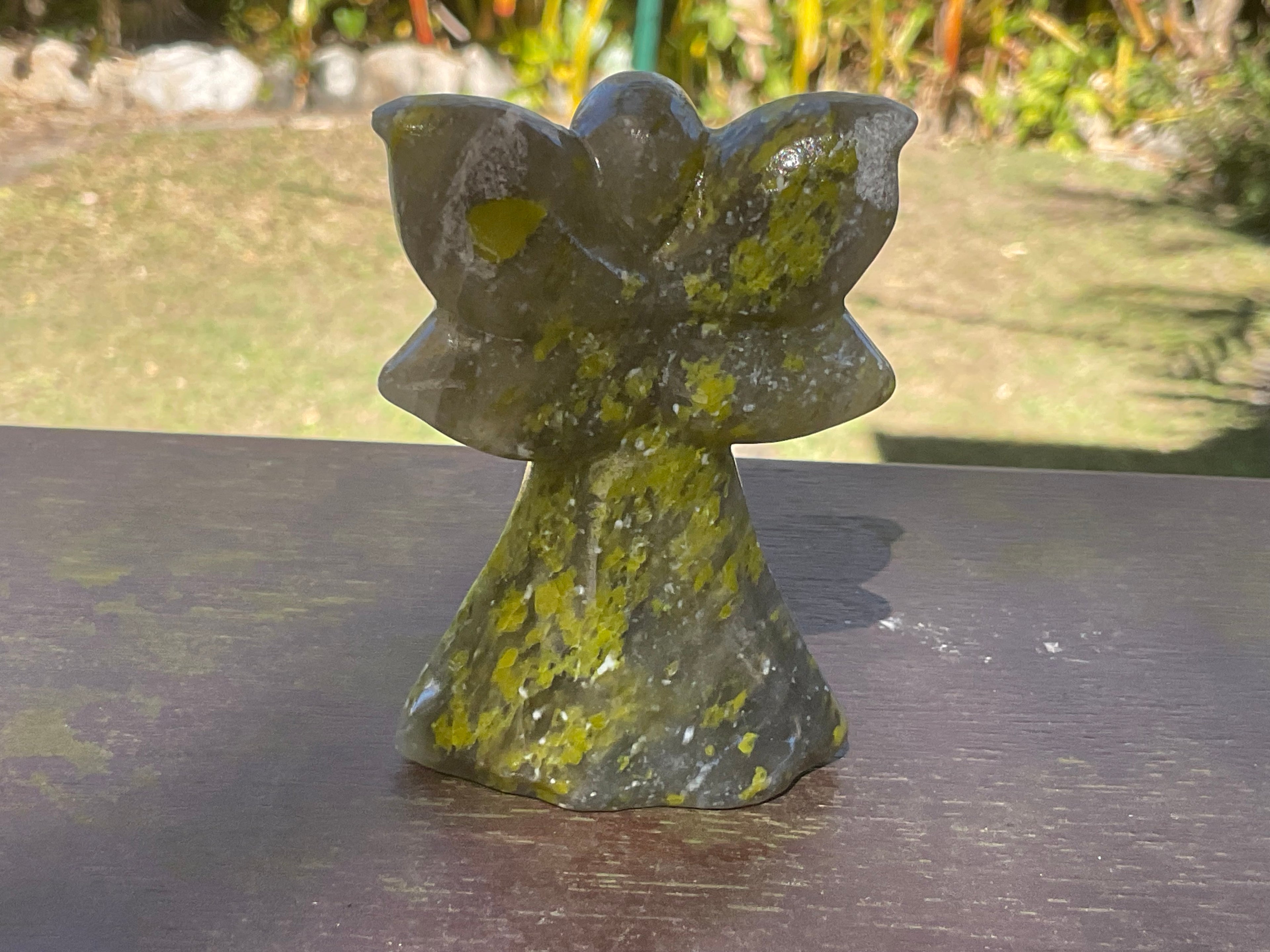 106g Chlorite Included Quartz Angel