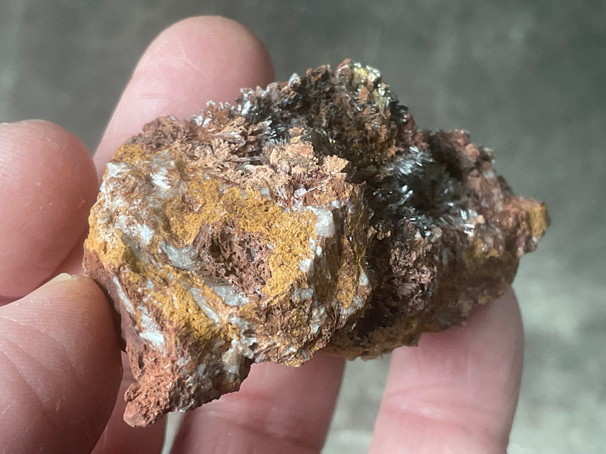 54g Scholzite with Cryptomelane Specimen B from South Australia