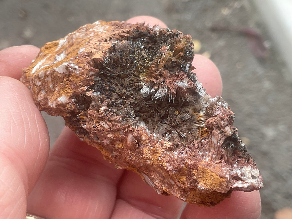 54g Scholzite with Cryptomelane Specimen B from South Australia