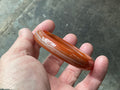 59mm Red Agate/Carnelian Solid Bangle