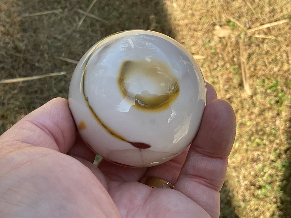 275g (5.4cm diameter) Mookaite Sphere 6C