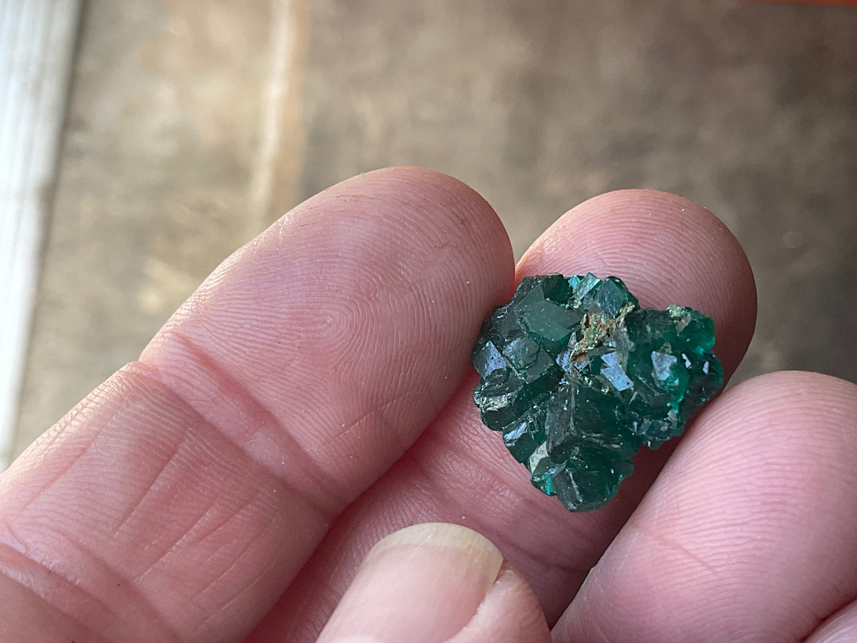 2g Congolese Dioptase Specimen 13A