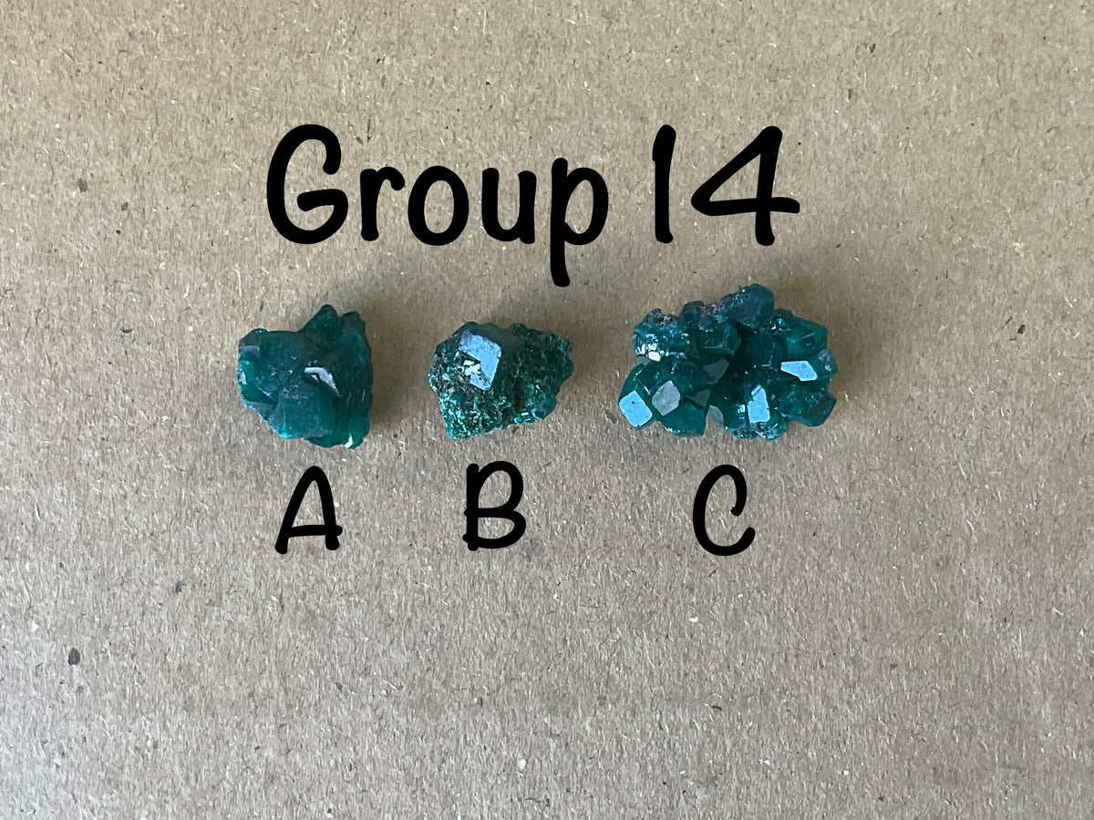 2g Congolese Dioptase Specimen 14A