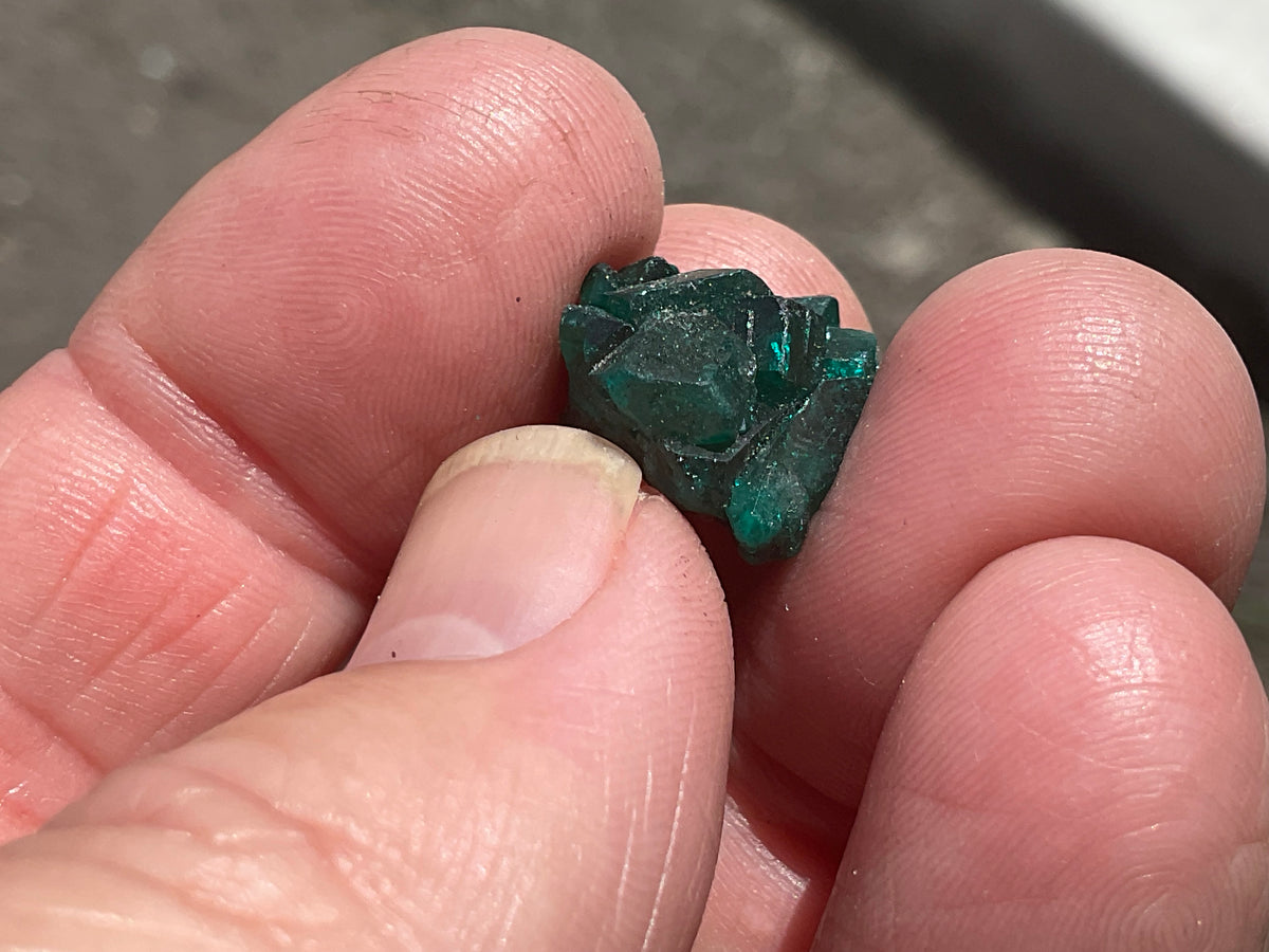 2g Congolese Dioptase Specimen 14A