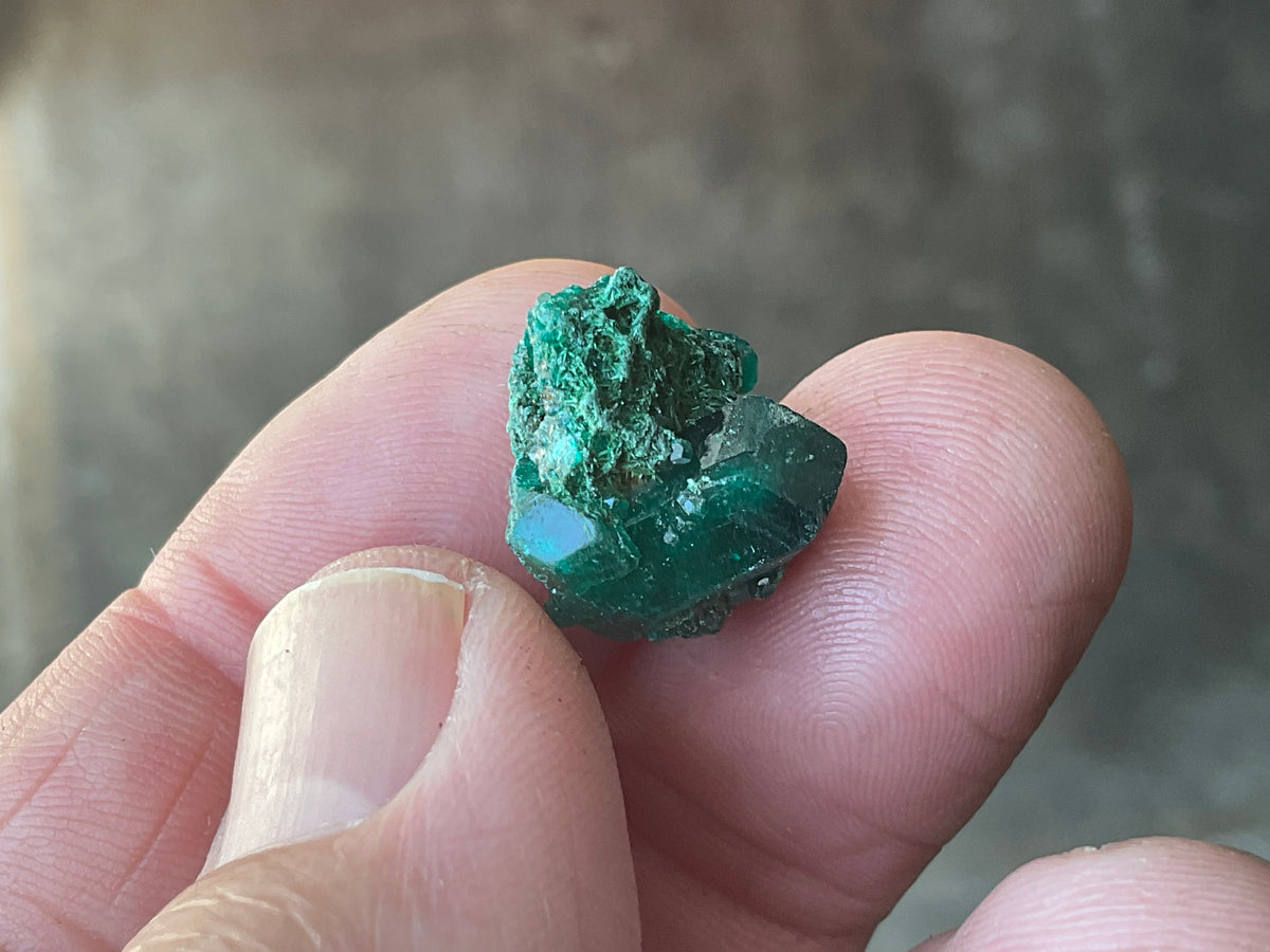 2g Congolese Dioptase Specimen 14B