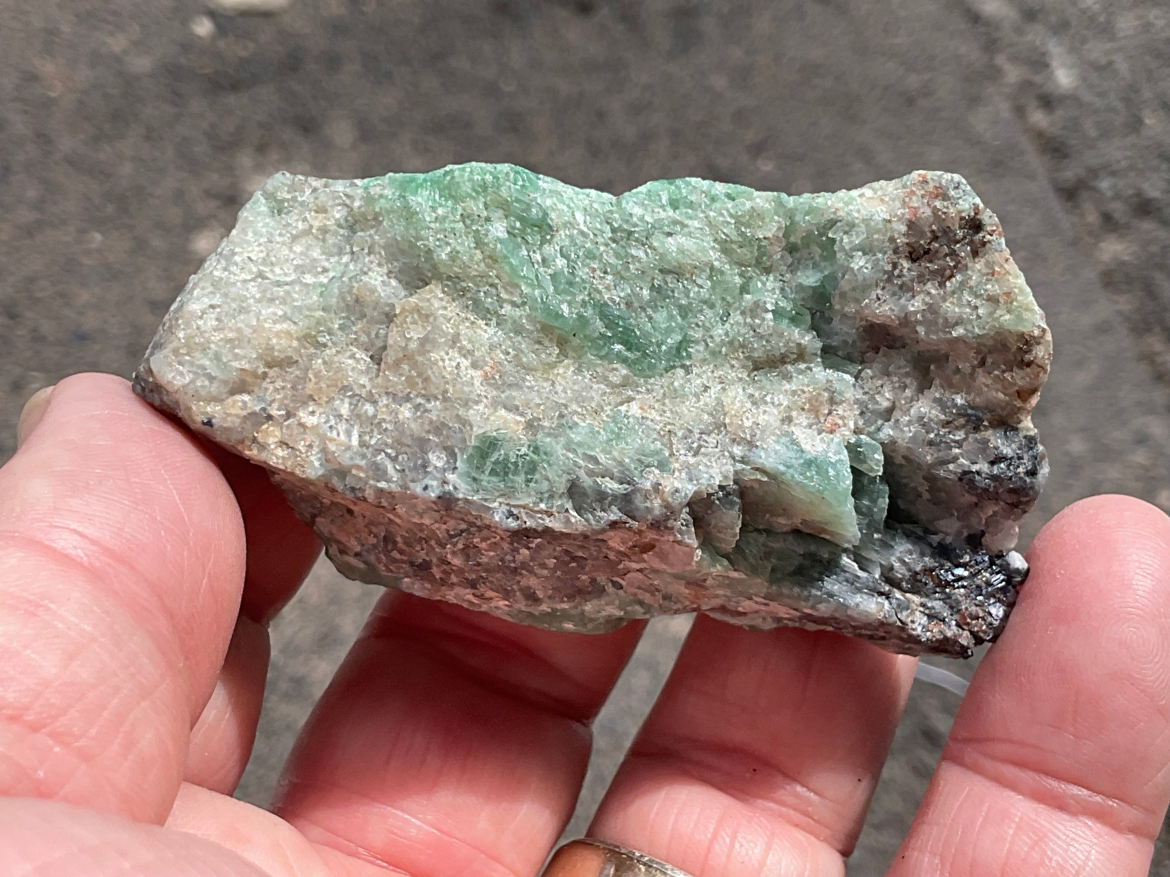 74g Plumbian Orthoclase with Galena Specimen 3B
