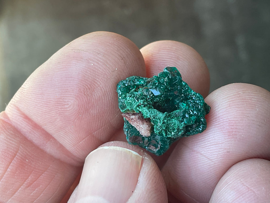 2g Congolese Dioptase Specimen 14B