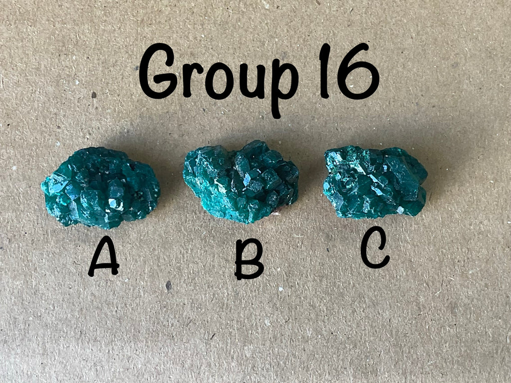 8g Congolese Dioptase Specimen 16A