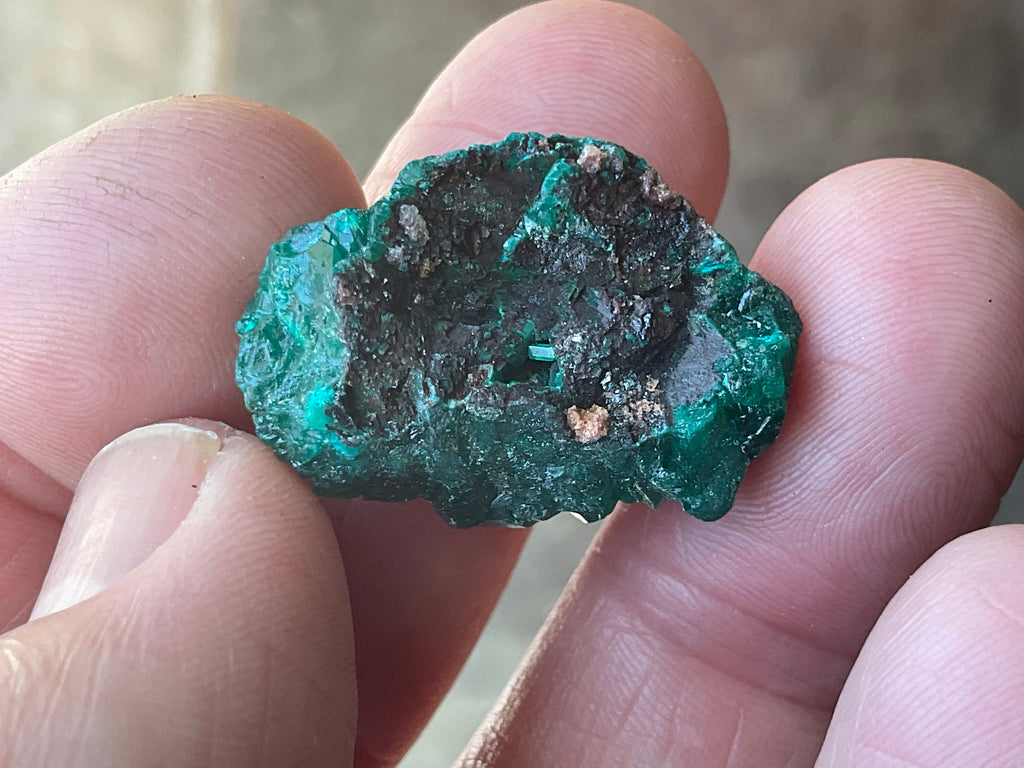 8g Congolese Dioptase Specimen 16A