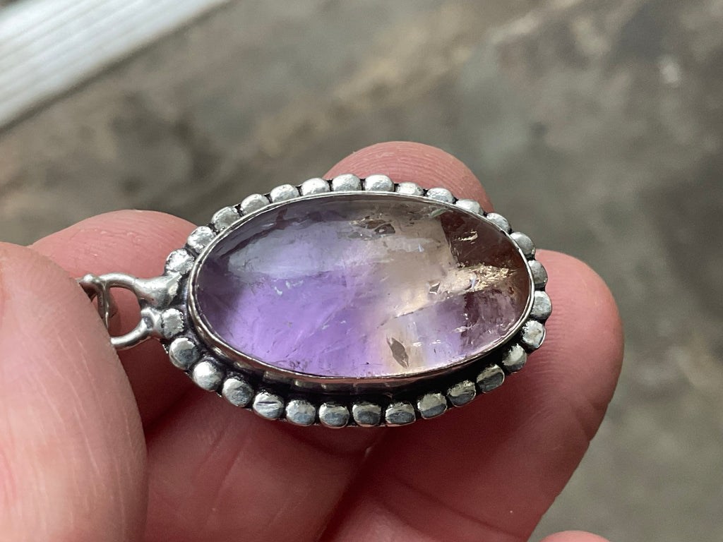 8g Antique Style Ametrine Pendant 1A