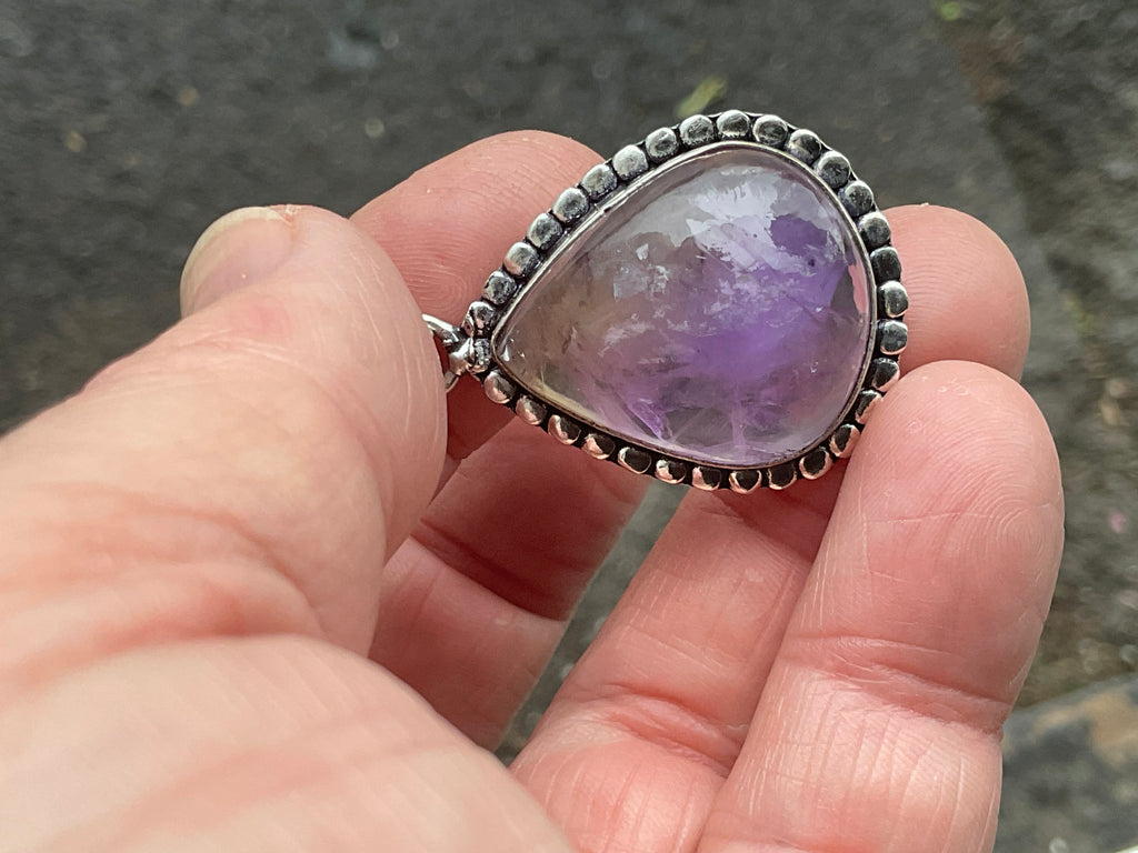 Antique Style Ametrine Pendant 2A