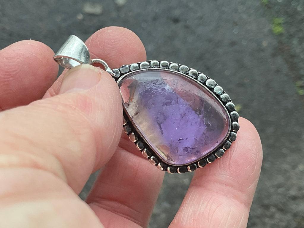 Antique Style Ametrine Pendant 3A
