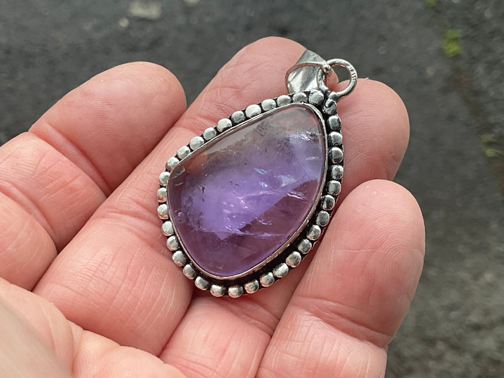 Antique Style Ametrine Pendant 3A