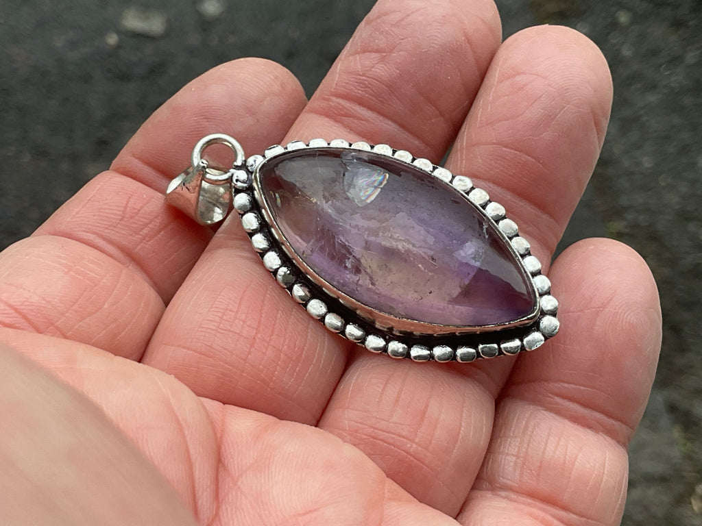 Antique Style Ametrine Pendant 5B