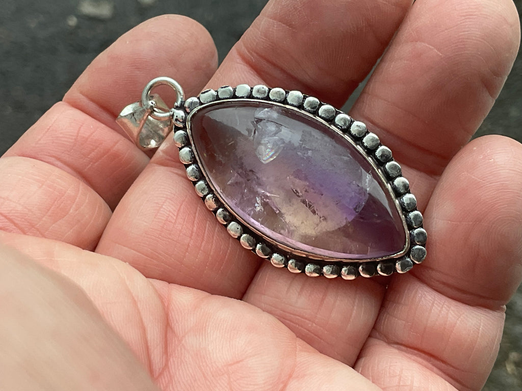 Antique Style Ametrine Pendant 5B