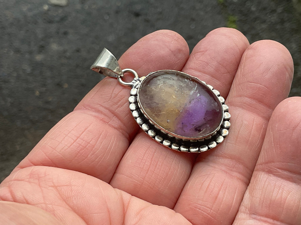 10g Antique Style Ametrine Pendant 1B