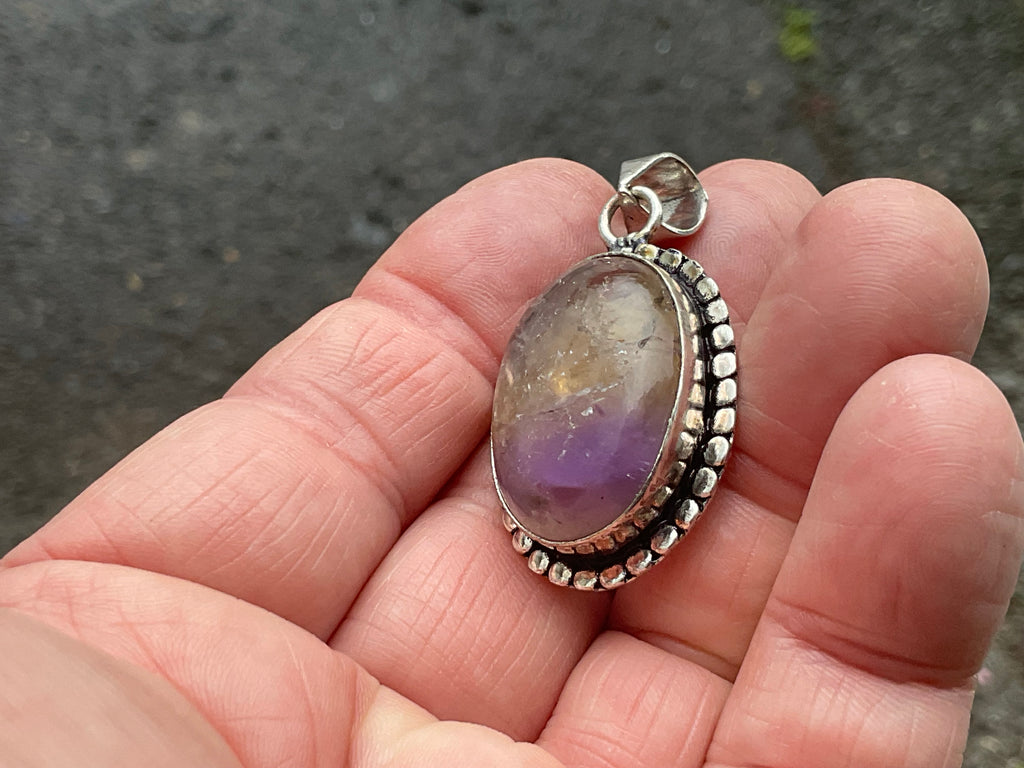 10g Antique Style Ametrine Pendant 1B